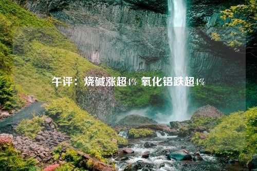 午评：烧碱涨超4% 氧化铝跌超4%